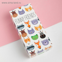 Набор носков KAFTAN "Funny friends" 5 пар, 22-24 см