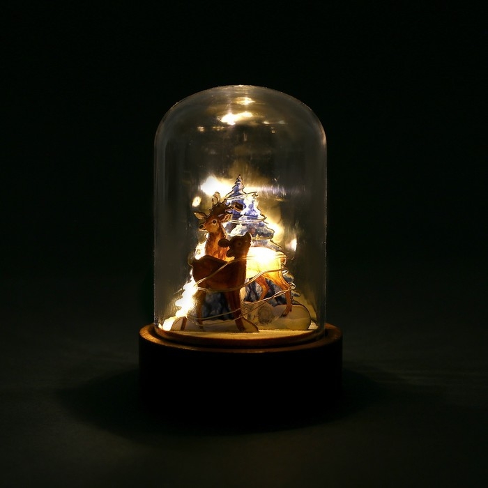 Светильник новогодний «Новый год! Сказочный лес»