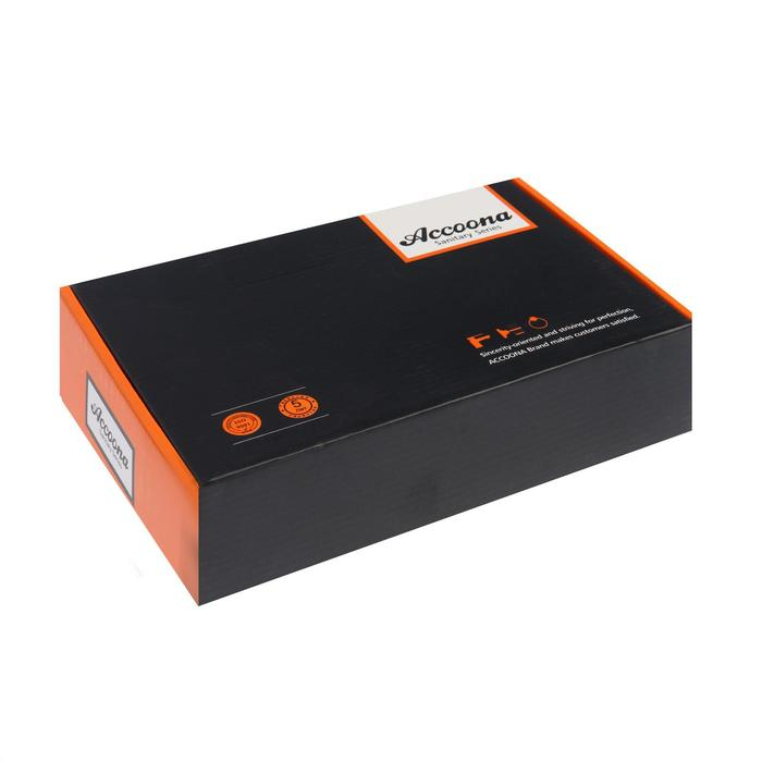 Смеситель для кухни Accoona A4882F-1, двухвентильный, с гибким изливом, черный Смеситель для кухни Accoona A4882F-1, двухвентильный, с гибким изливом, черный