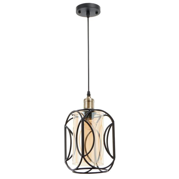 Светильник BayerLux 88329/1 E27 40Вт черный 14,5х14,5х29-129 см