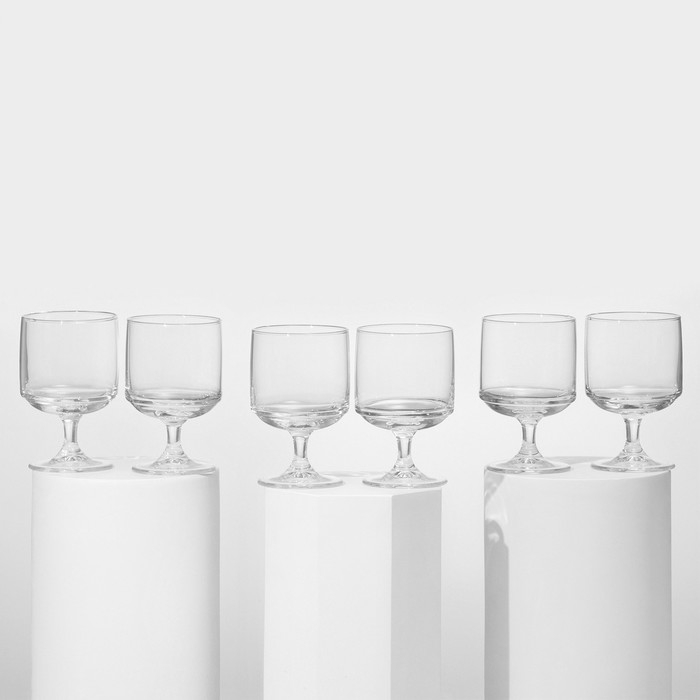 Набор стеклянных бокалов Tower, 300 мл, 6 шт Набор стеклянных бокалов Tower, 300 мл, 6 шт
