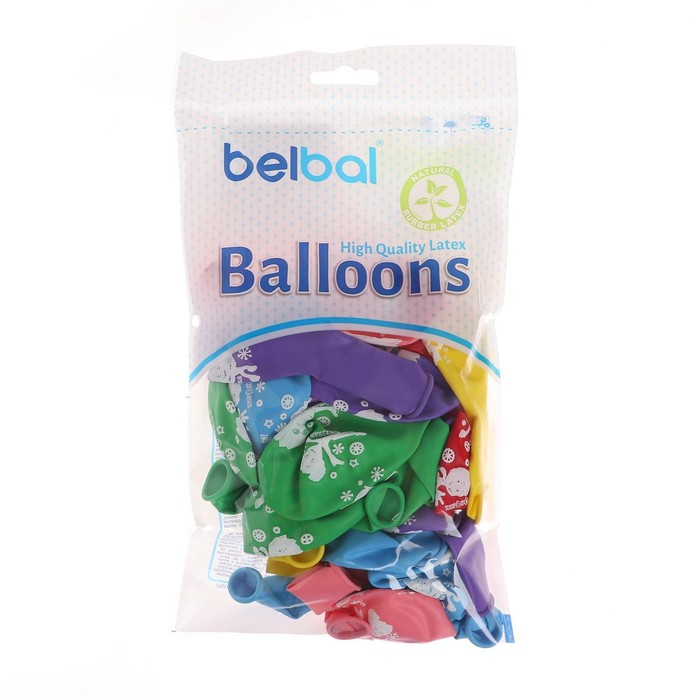 Шар латексный 14" &laquo;Фиксики. Комиксы&raquo;, пастель, 4-сторонний, набор 25 шт., МИКС