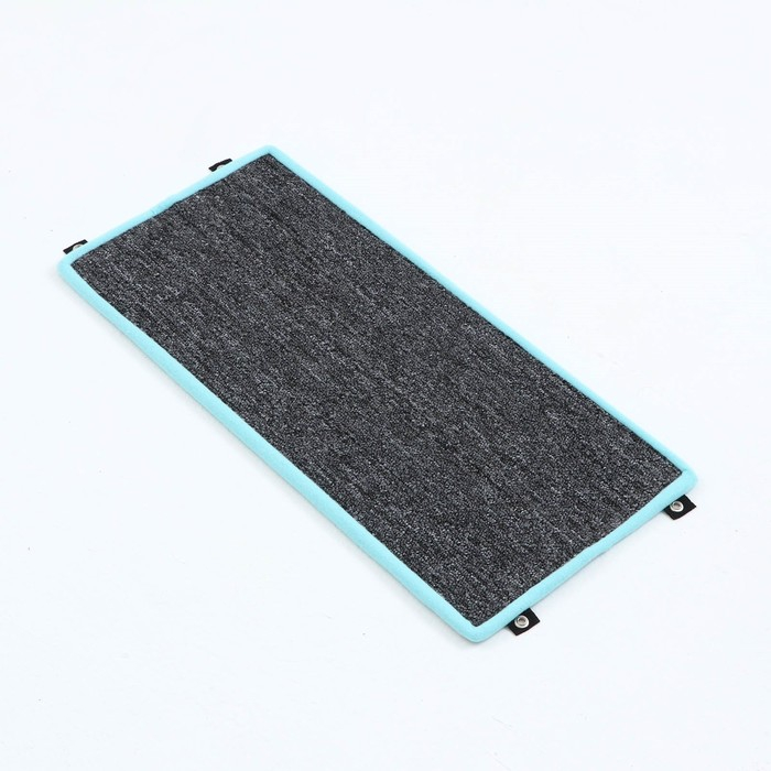 Когтеточка  угловая средняя, ковролиновая с пропиткой, 57 х 13 см, микс цветов Когтеточка  угловая средняя, ковролиновая с пропиткой, 57 х 13 см, микс цветов