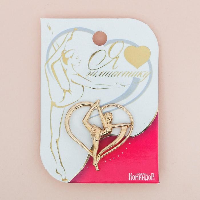 Значок спортивный для гимнастки «Гимнастика», 2,9 х 3 см Значок спортивный для гимнастки «Гимнастика», 2,9 х 3 см