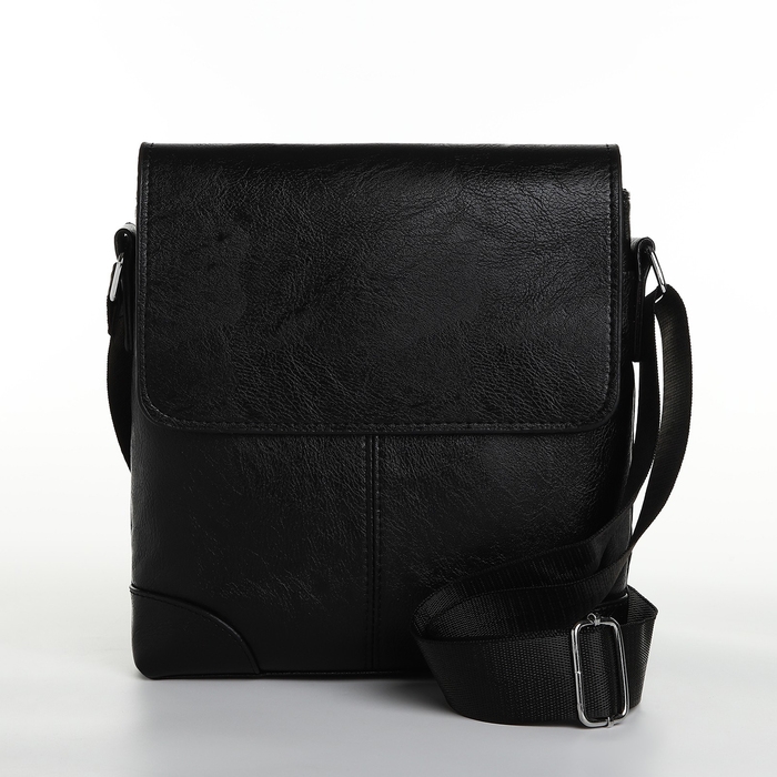 Сумка мужская, цвет чёрный Сумка мужская, цвет чёрный