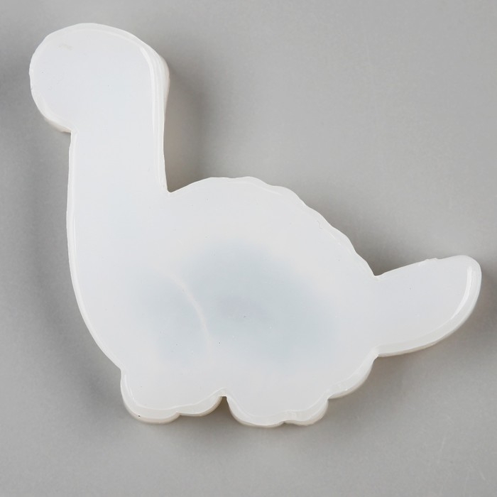 Форма силиконовая универсальная «Динозаврик», 9,6 × 7,6 × 1 см Форма силиконовая универсальная «Динозаврик», 9,6 × 7,6 × 1 см