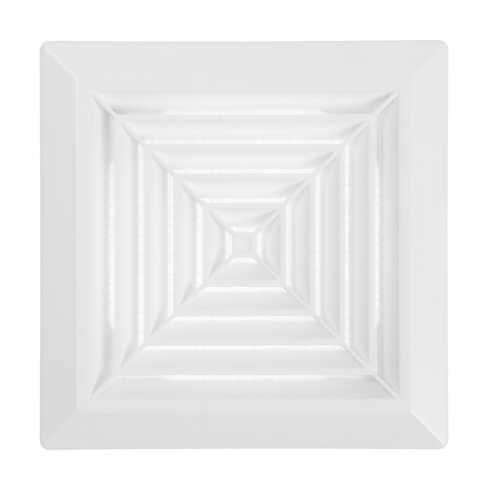 Площадка торцевая ZEIN Люкс Л160/125ДФ, 160х160 мм, с круглым фланцем d=125 мм, с решеткой Площадка торцевая ZEIN Люкс Л160/125ДФ, 160х160 мм, с круглым фланцем d=125 мм, с решеткой