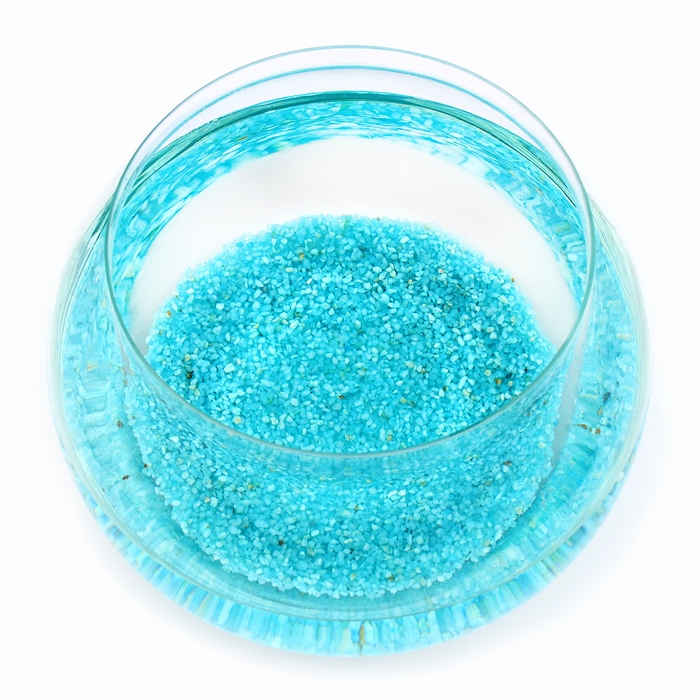 Мраморная крошка (2-5 мм) бирюза, 800 г Мраморная крошка (2-5 мм) бирюза, 800 г