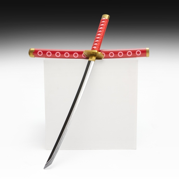 Сувенирное оружие Сувенирное оружие "Катана Ака Ни", 72 см, клинок 51 см/7 мм , деревянная