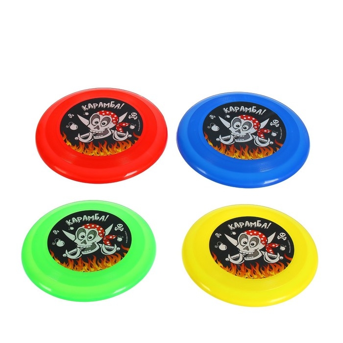 Фрисби, летающая тарелка «Карамба!», цвета МИКС Фрисби, летающая тарелка «Карамба!», цвета МИКС