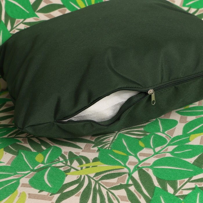 Качели садовые "Панама" 210 х 142 х 155 см, макс. нагрузка 300 кг, зеленые