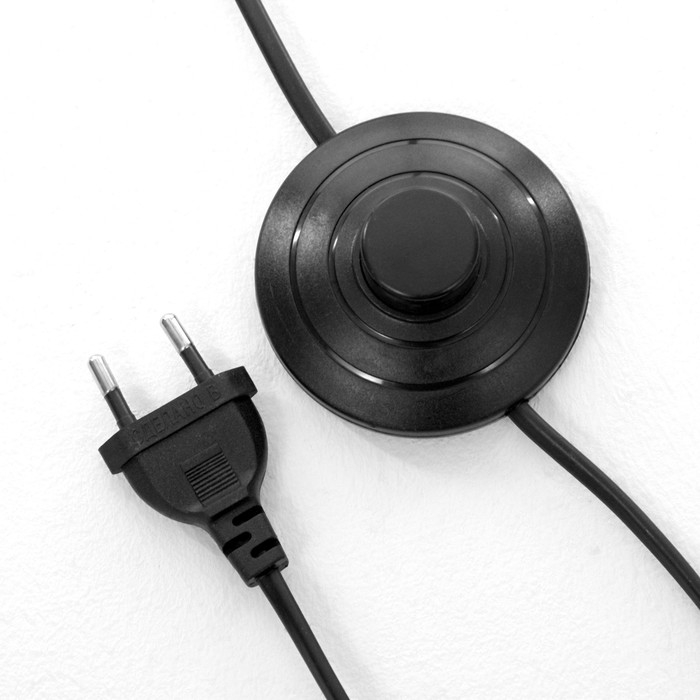 Торшер "Лусия" 1х15Вт Е27 черный 35х35х156см