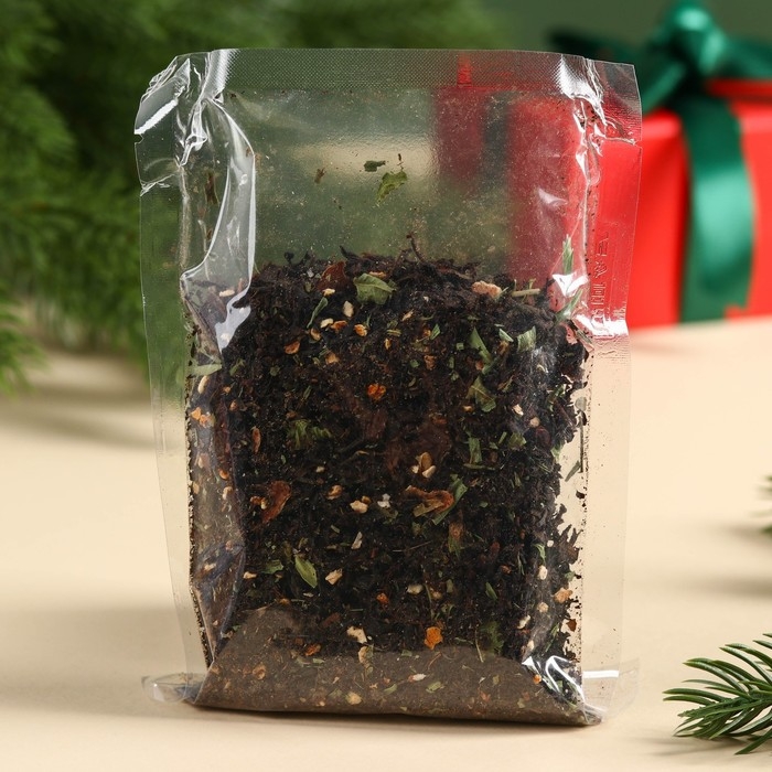 Новый год! Чай чёрный &laquo;Вкусного чаёчка&raquo;, 50 г.