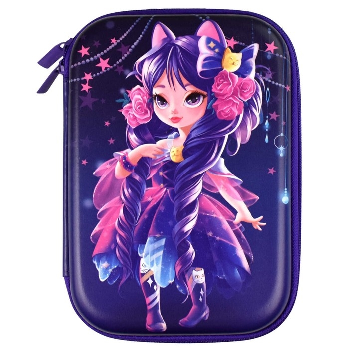 Пенал 1 секция откидная планка 150*215*45 EVA Феникс кож.зам Пенал 1 секция откидная планка 150*215*45 EVA Феникс кож.зам "Восточная принцесса" 65694