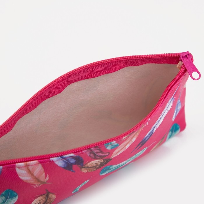 Косметичка на молнии, цвет розовый Косметичка на молнии, цвет розовый