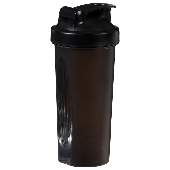 Шейкер для спортивного питания Onlytop, 600 мл, цвет черный Шейкер для спортивного питания Onlytop, 600 мл, цвет черный