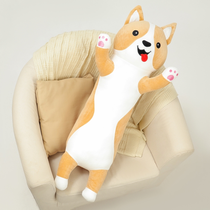 Мягкая игрушка-подушка «Корги», 90 см Мягкая игрушка-подушка «Корги», 90 см
