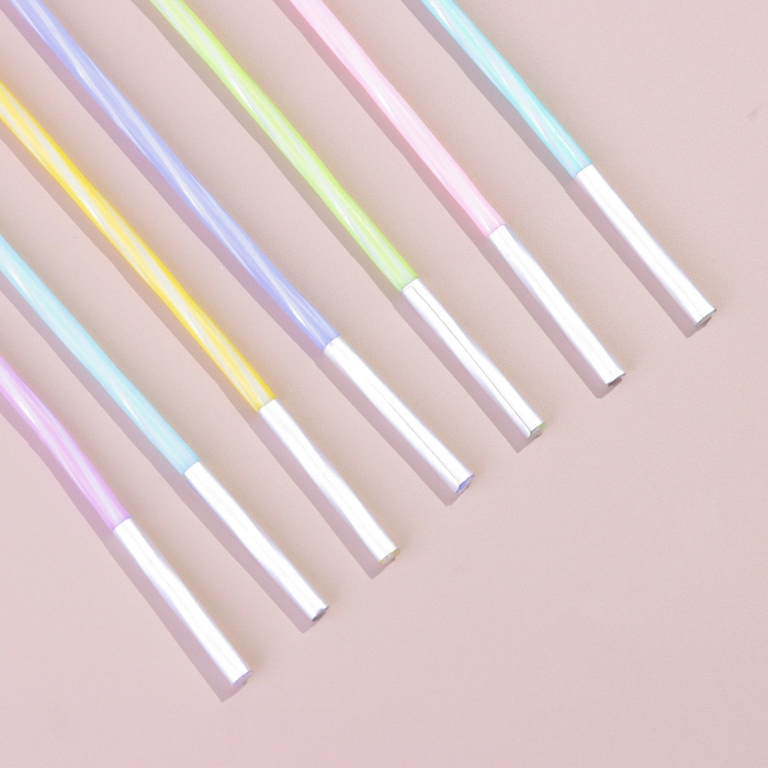 Набор свечей в торт, 7 штук, 11,5 см, разноцветные Набор свечей в торт, 7 штук, 11,5 см, разноцветные