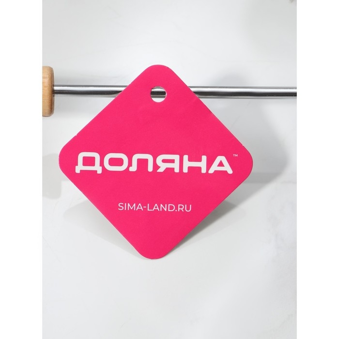 Толкушка Доляна «Деревенька. Цветочек», 21,5 см Толкушка Доляна «Деревенька. Цветочек», 21,5 см