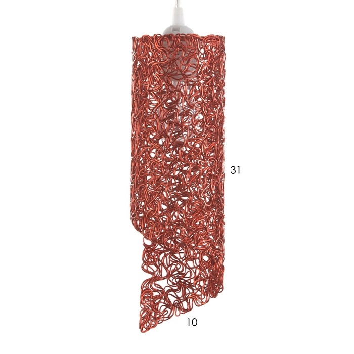 Светильник BayerLux Светильник BayerLux "Сканди" Е27 40Вт красный 10х10х32-150 см