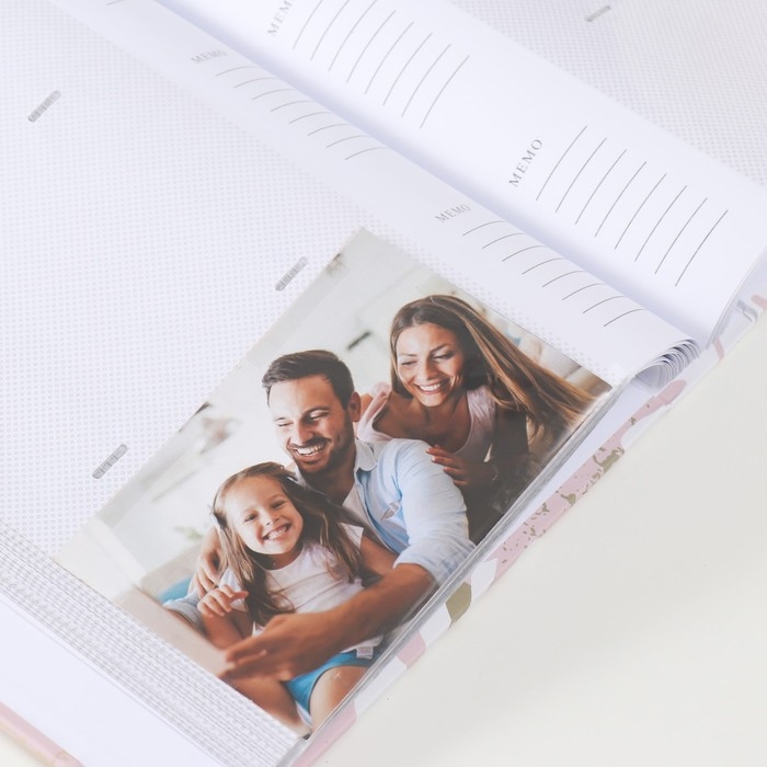 Фотоальбом на 200 фото 10х15 см Фотоальбом на 200 фото 10х15 см "Тропические листы" бумажные листы МИКС 32,5х5х22 см