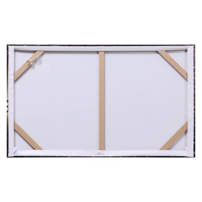 Картина на холсте Картина на холсте "Ночной город" 60*100 см