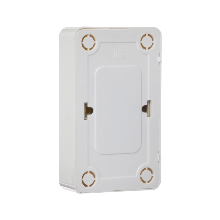 Розетка двухместная Luazon Lighting  Розетка двухместная Luazon Lighting "Лига", 10 А, накладная, без з/к, белая