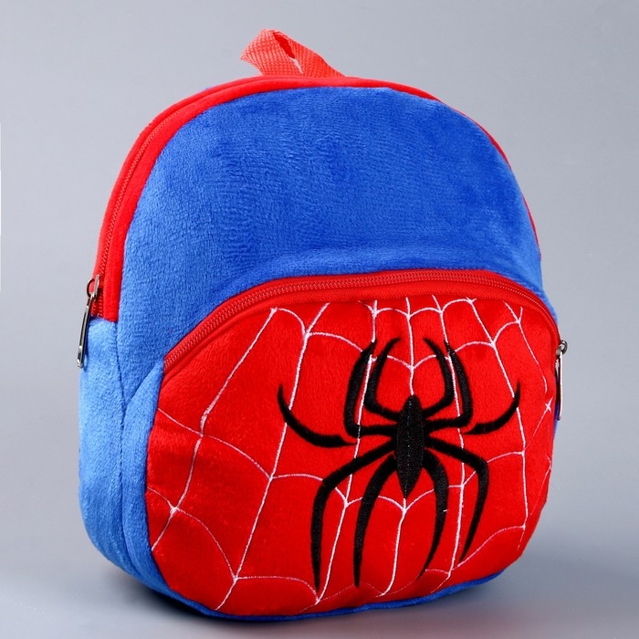 Рюкзак детский для мальчика «Паучок», 25х21 см Рюкзак детский для мальчика «Паучок», 25х21 см