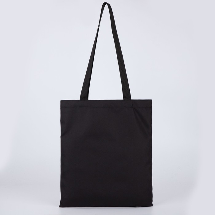 Шопер детский для девочки без застёжки, цвет чёрный Шопер детский для девочки без застёжки, цвет чёрный