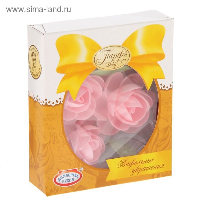 Набор кондитерский «Вафельные украшения с посыпками», 17.2 г, МИКС Набор кондитерский «Вафельные украшения с посыпками», 17.2 г, МИКС