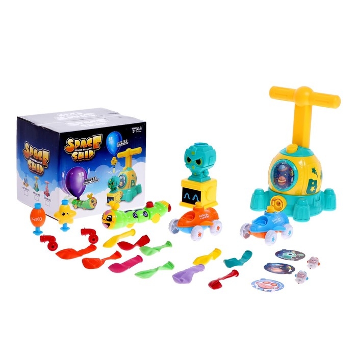 Набор машинок на воздушном шаре Balloon Car, со станцией запуска Набор машинок на воздушном шаре Balloon Car, со станцией запуска