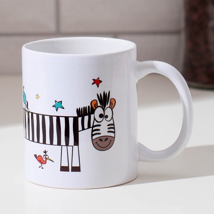 Кружка &laquo;Жизнь как зебра&raquo;, 300 мл
