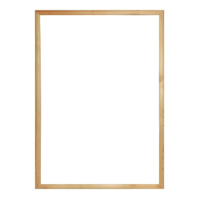 Рама для картин (зеркал) 70 х 100 см, профиль 37 х 18 мм Emma, неокрашенное дерево, (подходит для декорирования) Рама для картин (зеркал) 70 х 100 см, профиль 37 х 18 мм Emma, неокрашенное дерево, (подходит для декорирования)