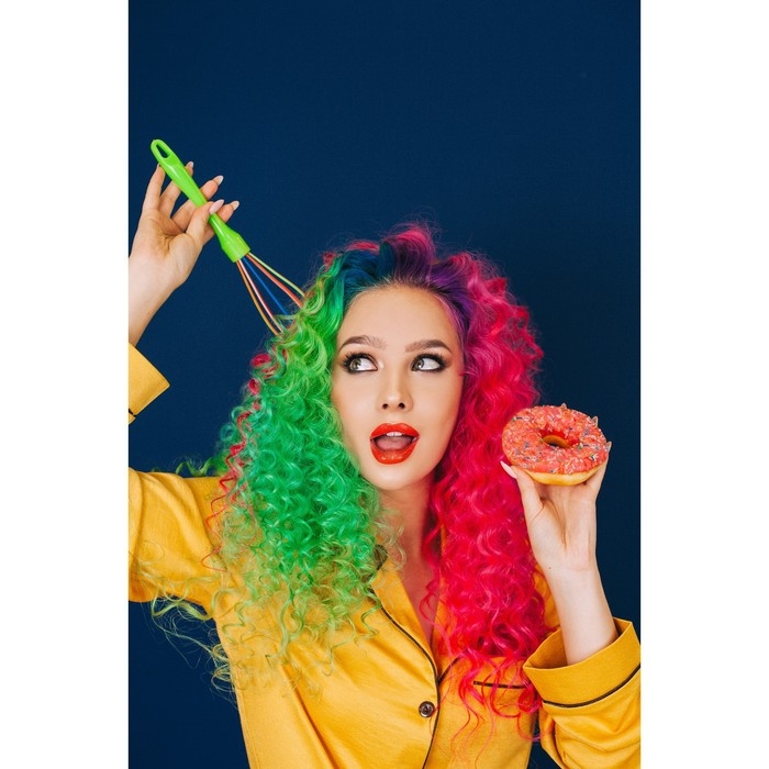 Венчик для взбивания Доляна «Профи», 25 см, цвет МИКС Венчик для взбивания Доляна «Профи», 25 см, цвет МИКС