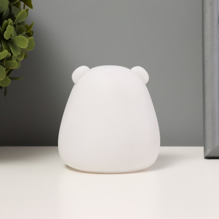 Ночник Ночник "Панда" LED бело-черный 7,5х7х9 см