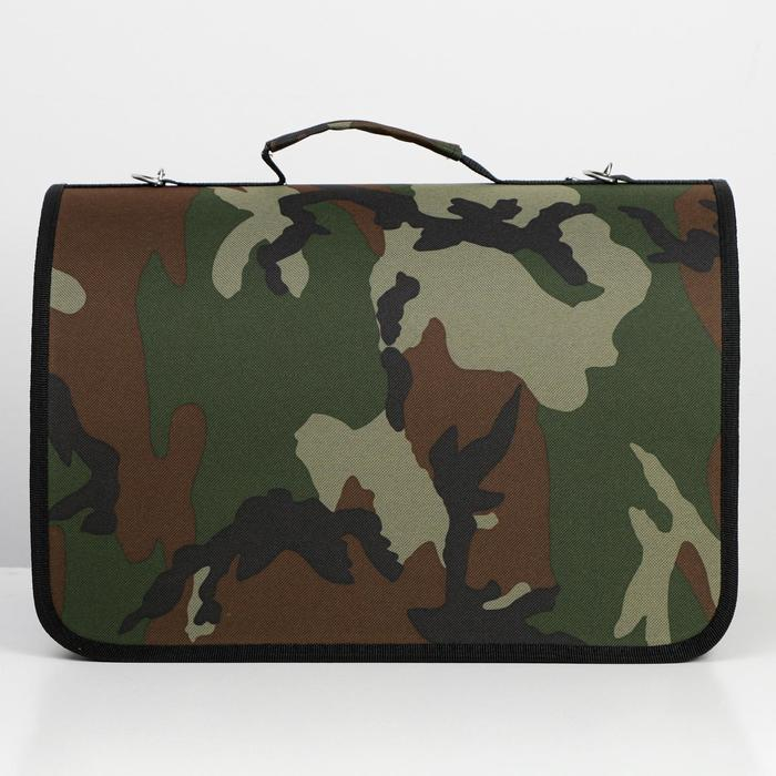 Сумка - переноска для животных  Сумка - переноска для животных "Камуфляж", каркасная, 40 х 25 х 26 см, микс оттенков