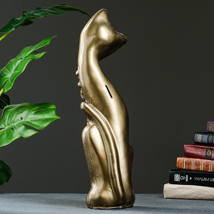 Копилка Копилка "Кошка" бронза, 49см