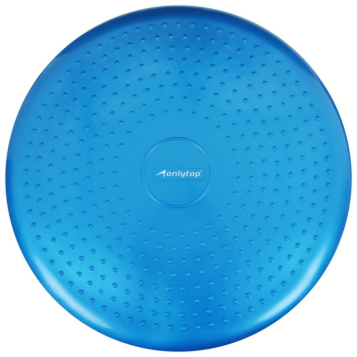 Подушка балансировочная ONLYTOP, массажная, d=35 см, цвета МИКС Подушка балансировочная ONLYTOP, массажная, d=35 см, цвета МИКС
