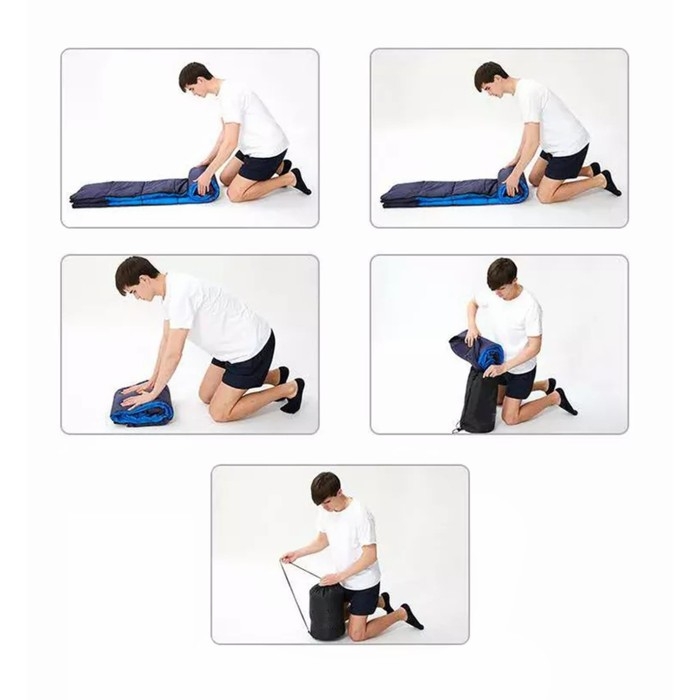 Спальный мешок туристический, 220 х 75 см, до -20 градусов, 700 г/м2, цвет мха Спальный мешок туристический, 220 х 75 см, до -20 градусов, 700 г/м2, цвет мха