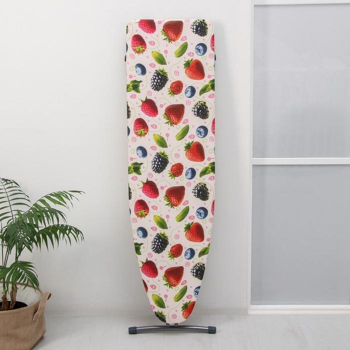 Доска гладильная Nika «Ника 1+», 122×34,5 см, регулируемая высота до 80 см, рисунок микс Доска гладильная Nika «Ника 1+», 122×34,5 см, регулируемая высота до 80 см, рисунок микс