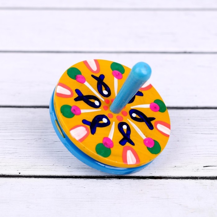 Волчок двойной большой Волчок двойной большой "Расписной", МИКС