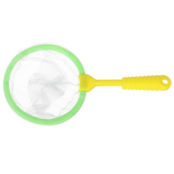 Набор резиновых игрушек для ванны &laquo;Поймай уточку&raquo;, сачок + 4 игр. с пищалкой, Крошка Я