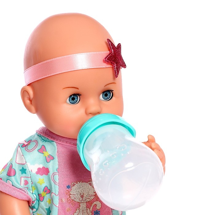 Пупс функциональный «Мой малыш» с аксессуарами, пьёт, писает Пупс функциональный «Мой малыш» с аксессуарами, пьёт, писает