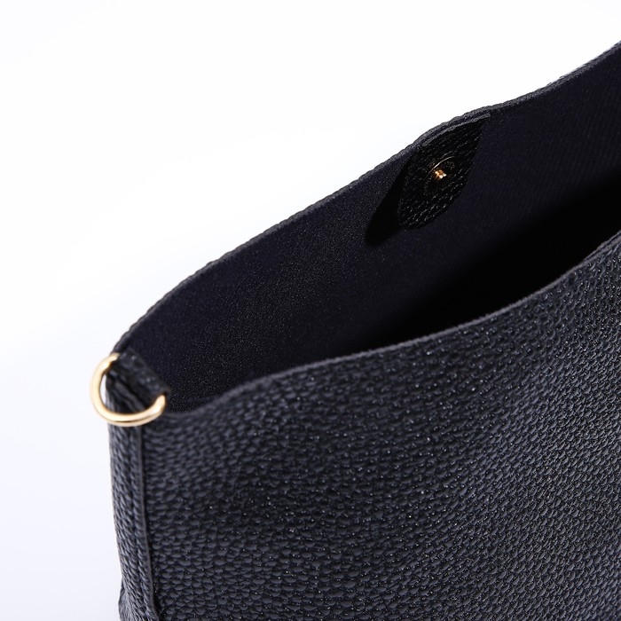 Сумка кросс-боди на молнии, цвет чёрный Сумка кросс-боди на молнии, цвет чёрный