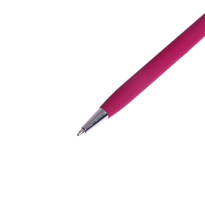 Ручка шариковая поворотная, 0.7 мм, Bruno Visconti Palermo, стержень синий, бордовый металлический корпус, в футляре Ручка шариковая поворотная, 0.7 мм, Bruno Visconti Palermo, стержень синий, бордовый металлический корпус, в футляре