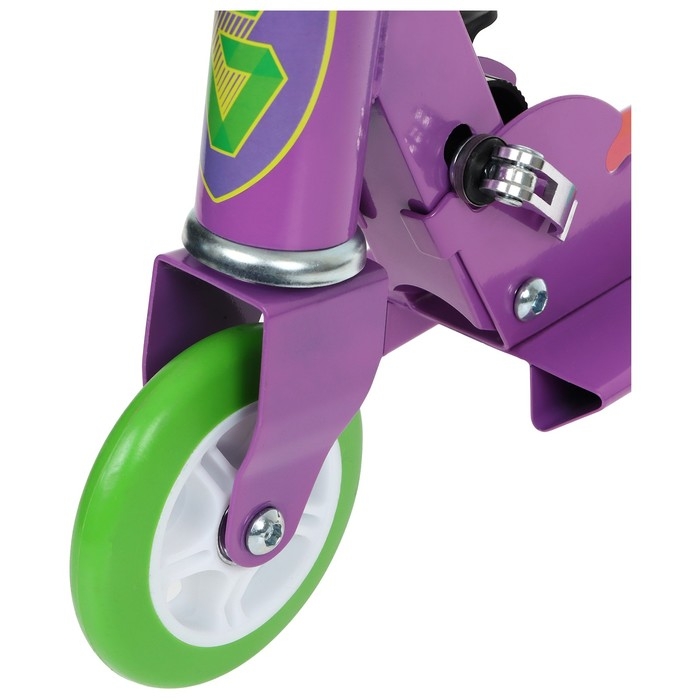 Самокат GRAFFITI, складной, колёса PVC 100 мм