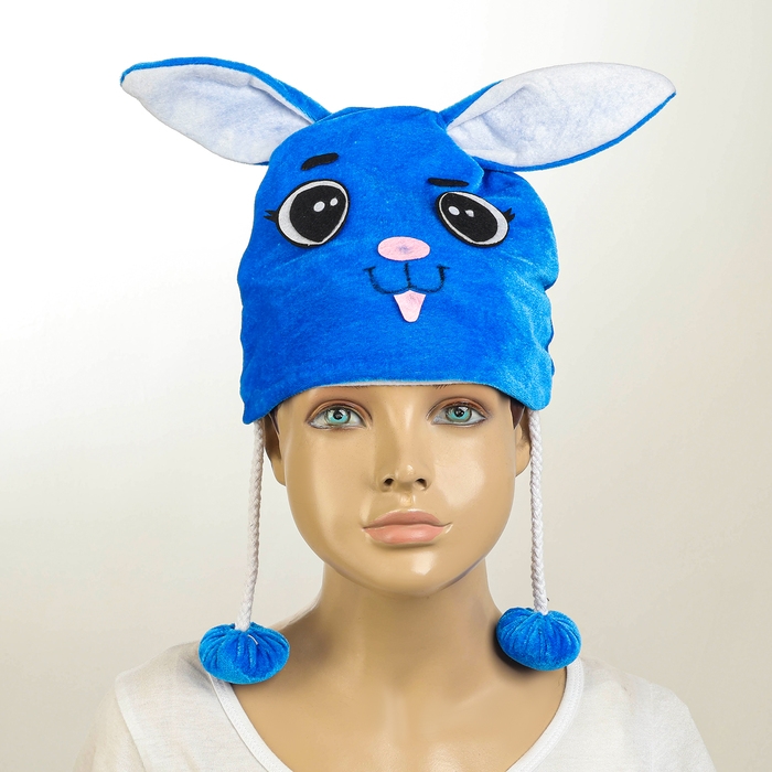 Карнавальная шапочка «Зайчик» детская Карнавальная шапочка «Зайчик» детская