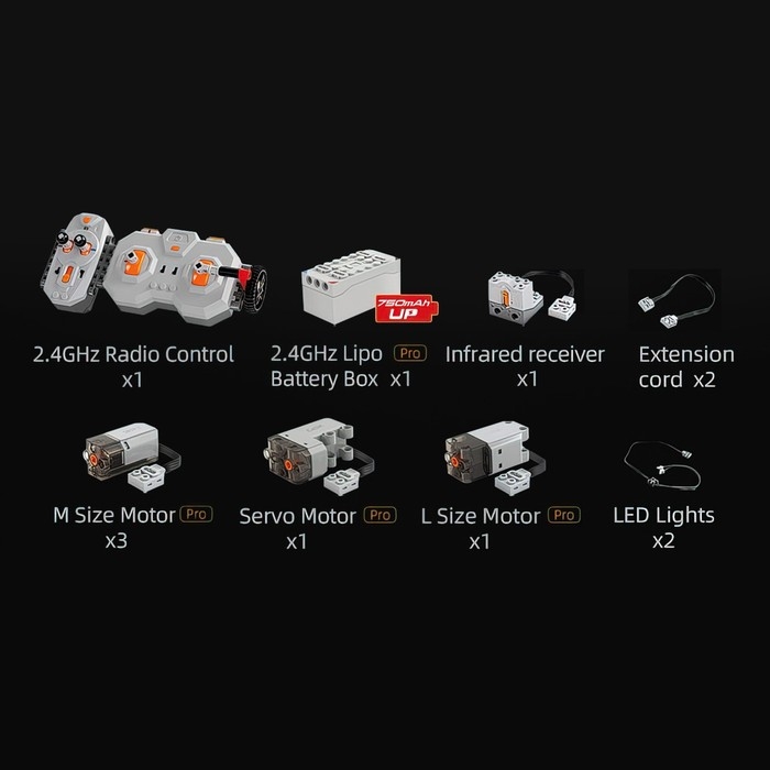 Конструктор &laquo;Техно. Фермерский погрузчик&raquo;, радиоуправляемый, 1469 деталей