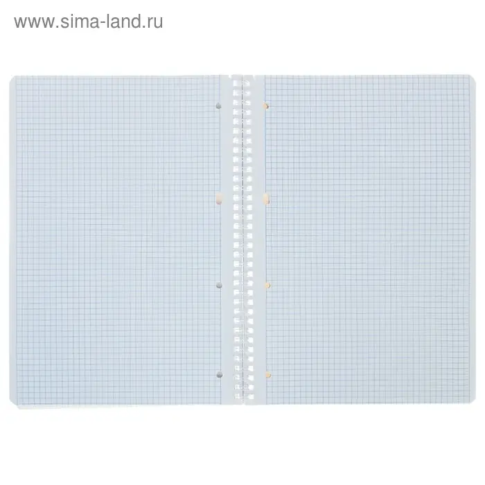 Тетрадь А4, 96 листов клетка &laquo;Океан&raquo;, обложка мелованный картон, УФ-лак, МИКС