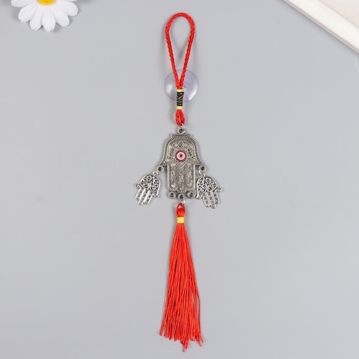 Подвеска от сглаза  Подвеска от сглаза "Рука Фатимы" 4х25 см